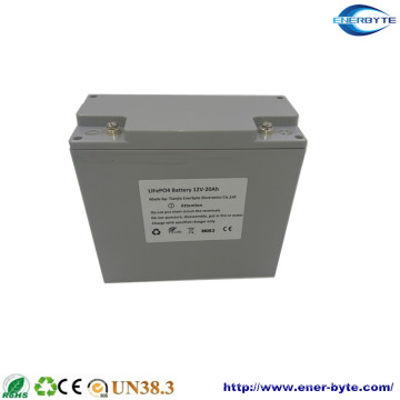 Sealed Case LiFePO4 Lithium Battery Pack 12V 20ah